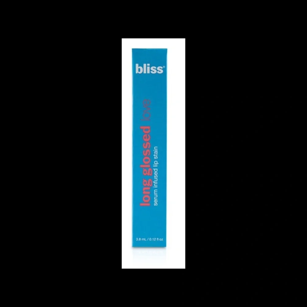 Bliss Lip Gloss Long Glossed Love Serum Infused Pink Lip Stain Hey Hibiscus NIB